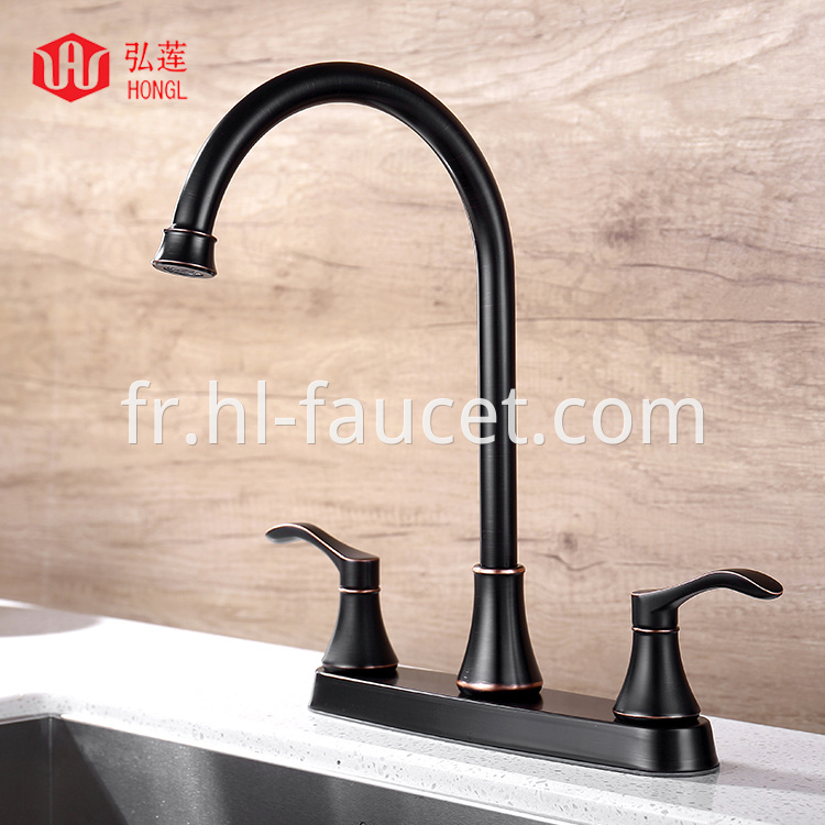 3 Hole Kitchen Sink Faucet